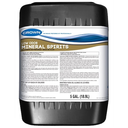 Crown Crown Mineral Spirits Mineral Spirits 5 gal OMSM05